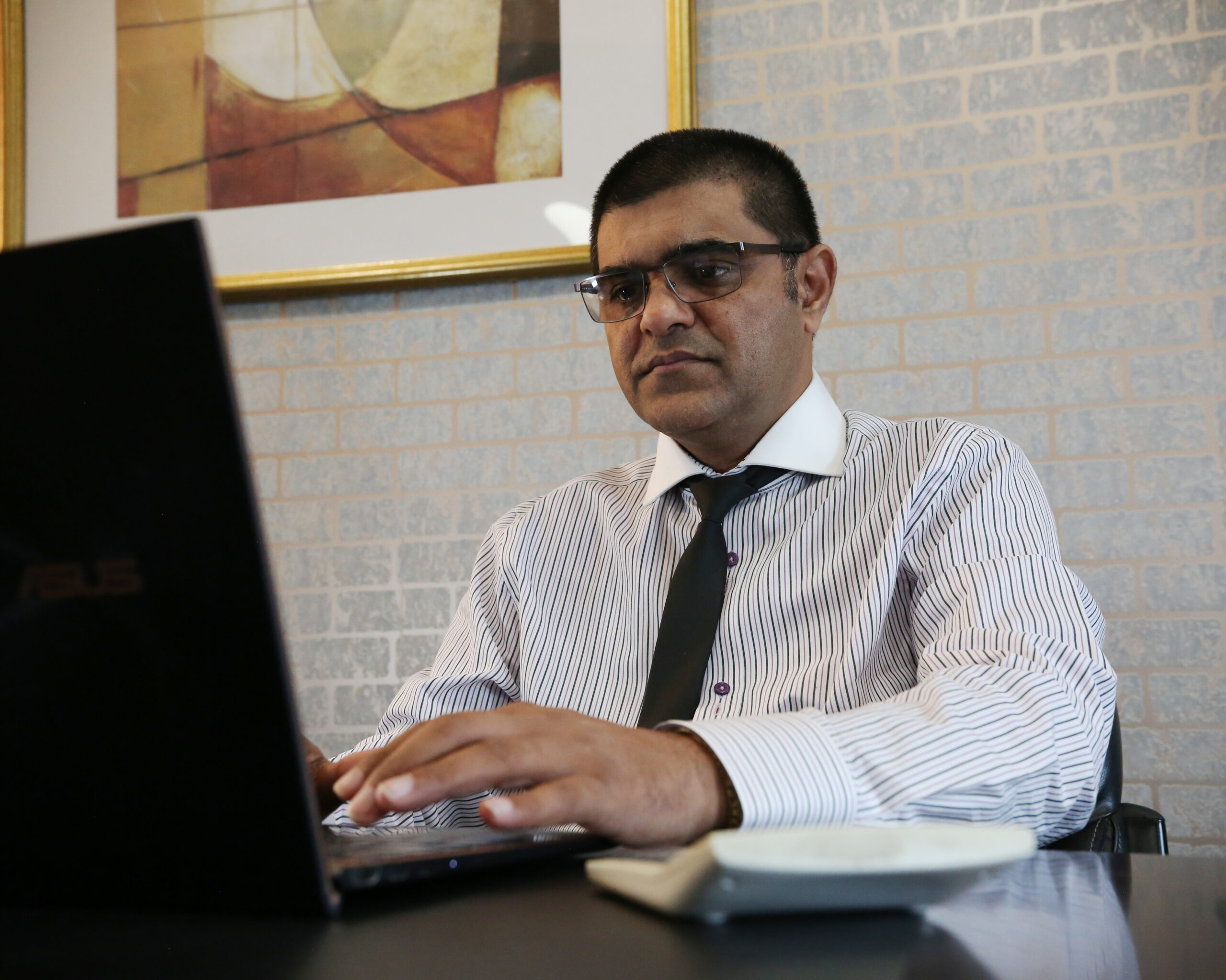 Director of Alpha Accountancy Munawar Zeeshan